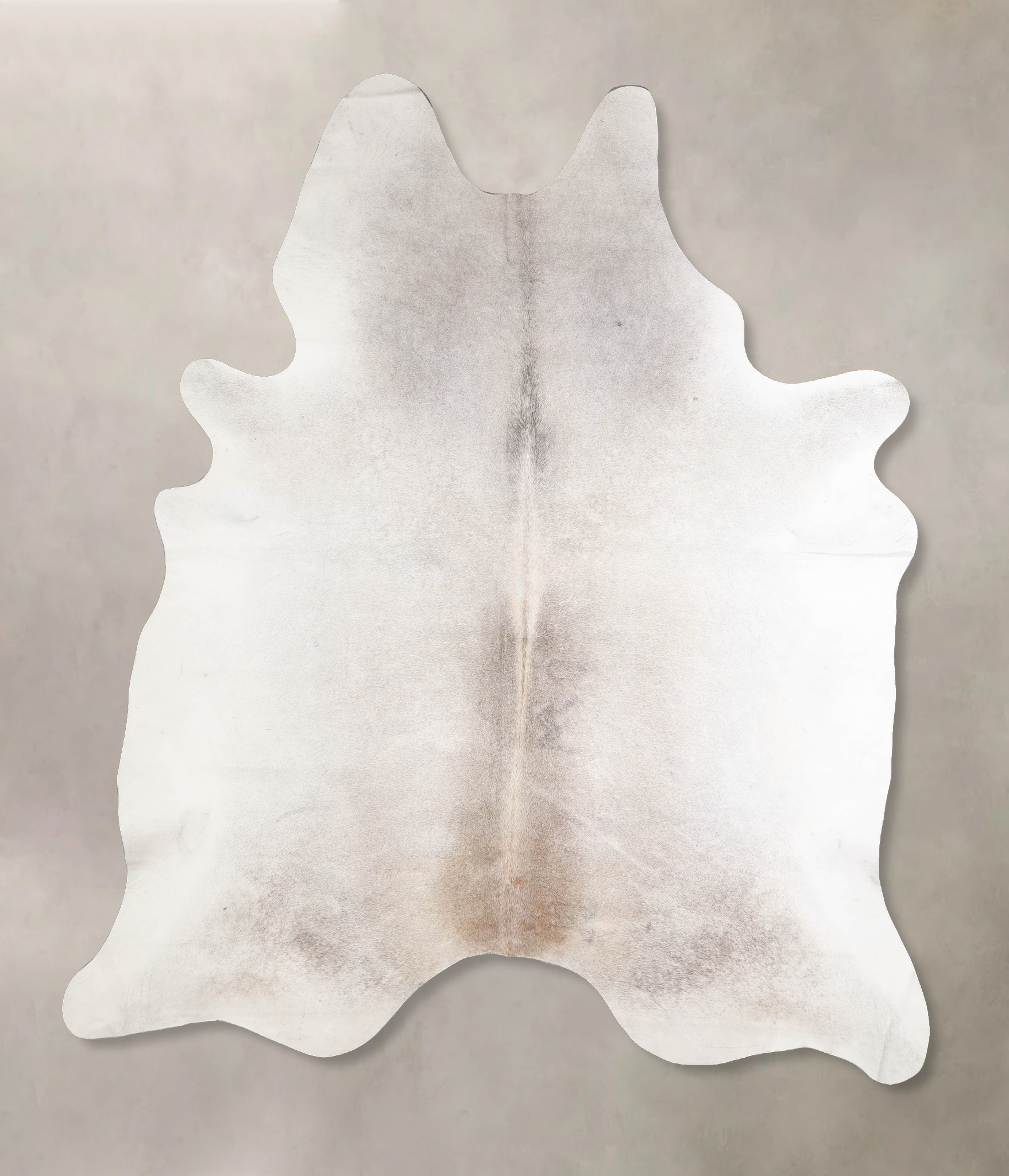 Grey with Beige Cowhide Rug #A34153