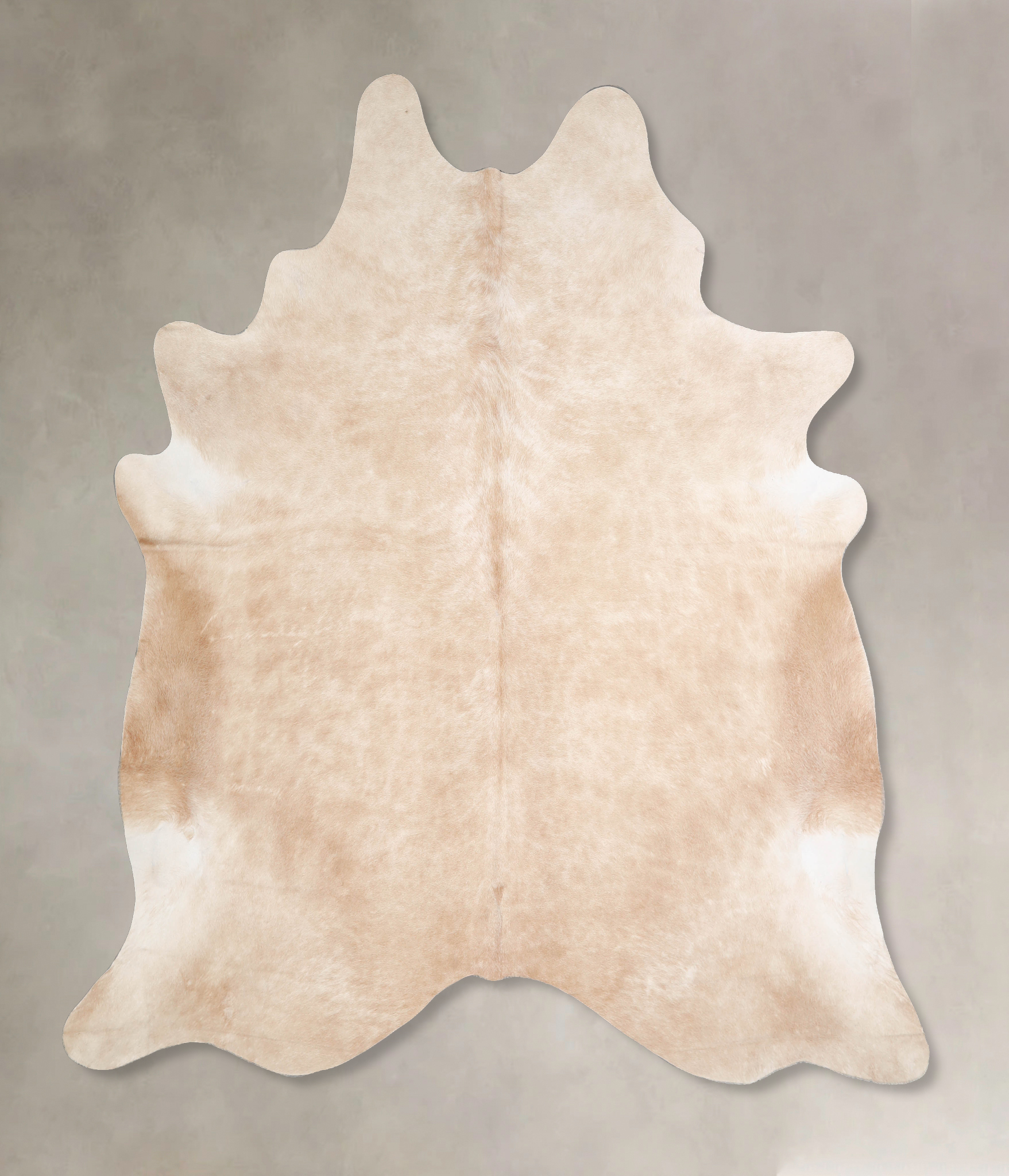 Beige Cowhide Rug #A34171