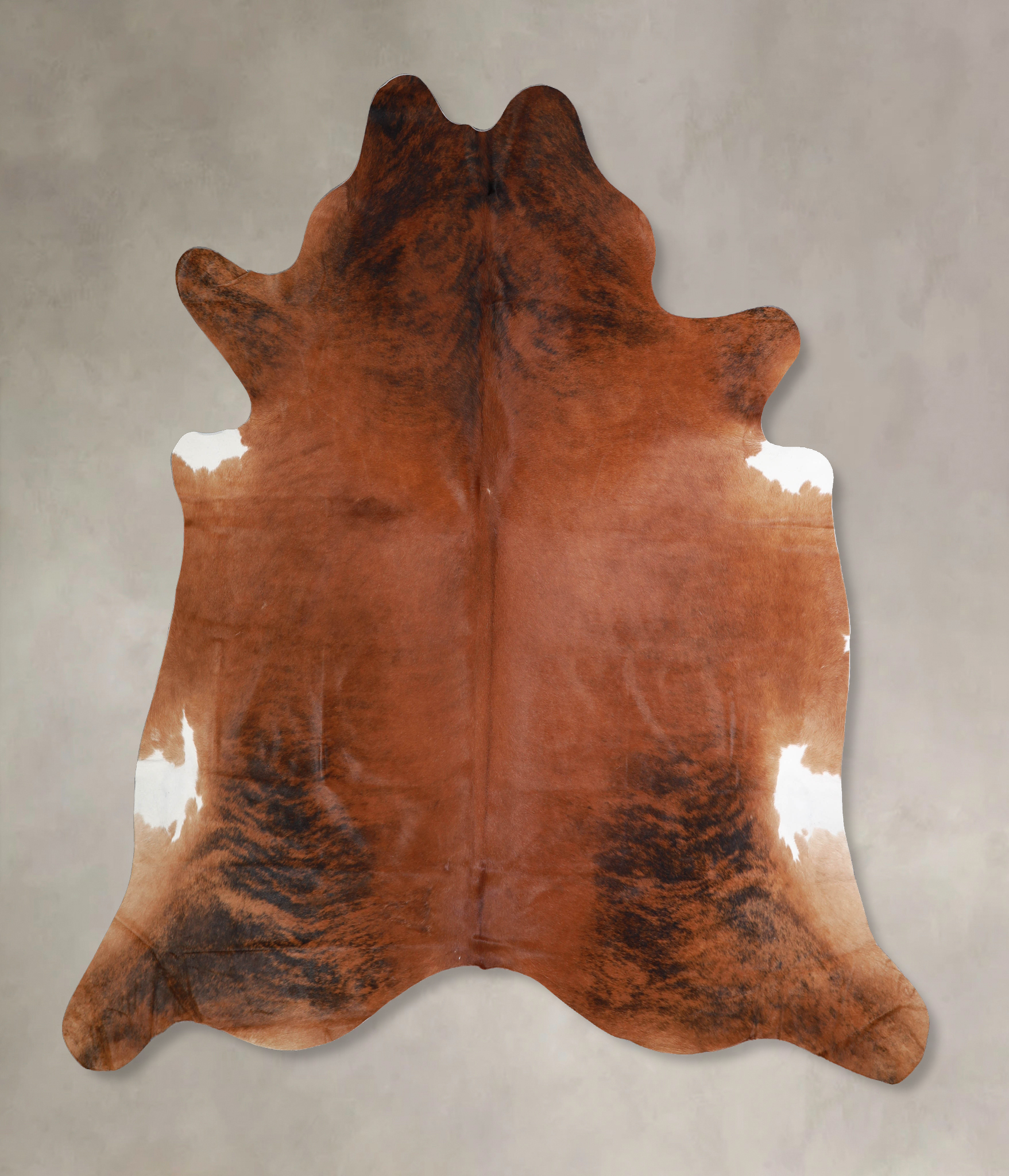 Medium Brindle Cowhide Rug #A34172