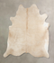 Beige X-Large Brazilian Cowhide Rug 6'8