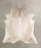 Beige XX-Large Brazilian Cowhide Rug 8'3