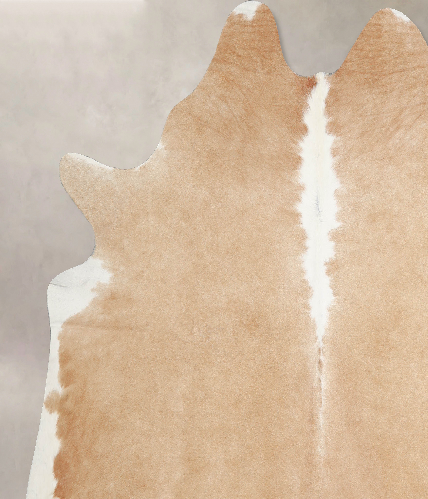 Beige and White Cowhide Rug #A34244