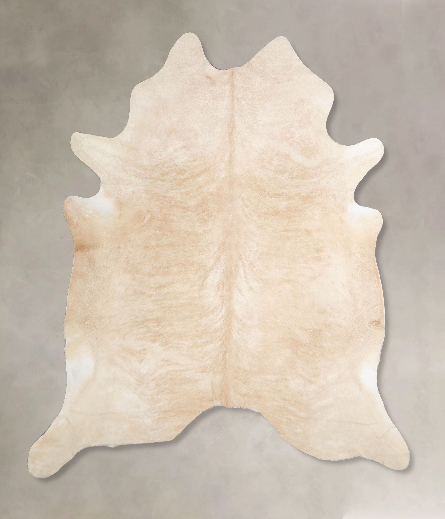 Beige Cowhide Rug #A34278