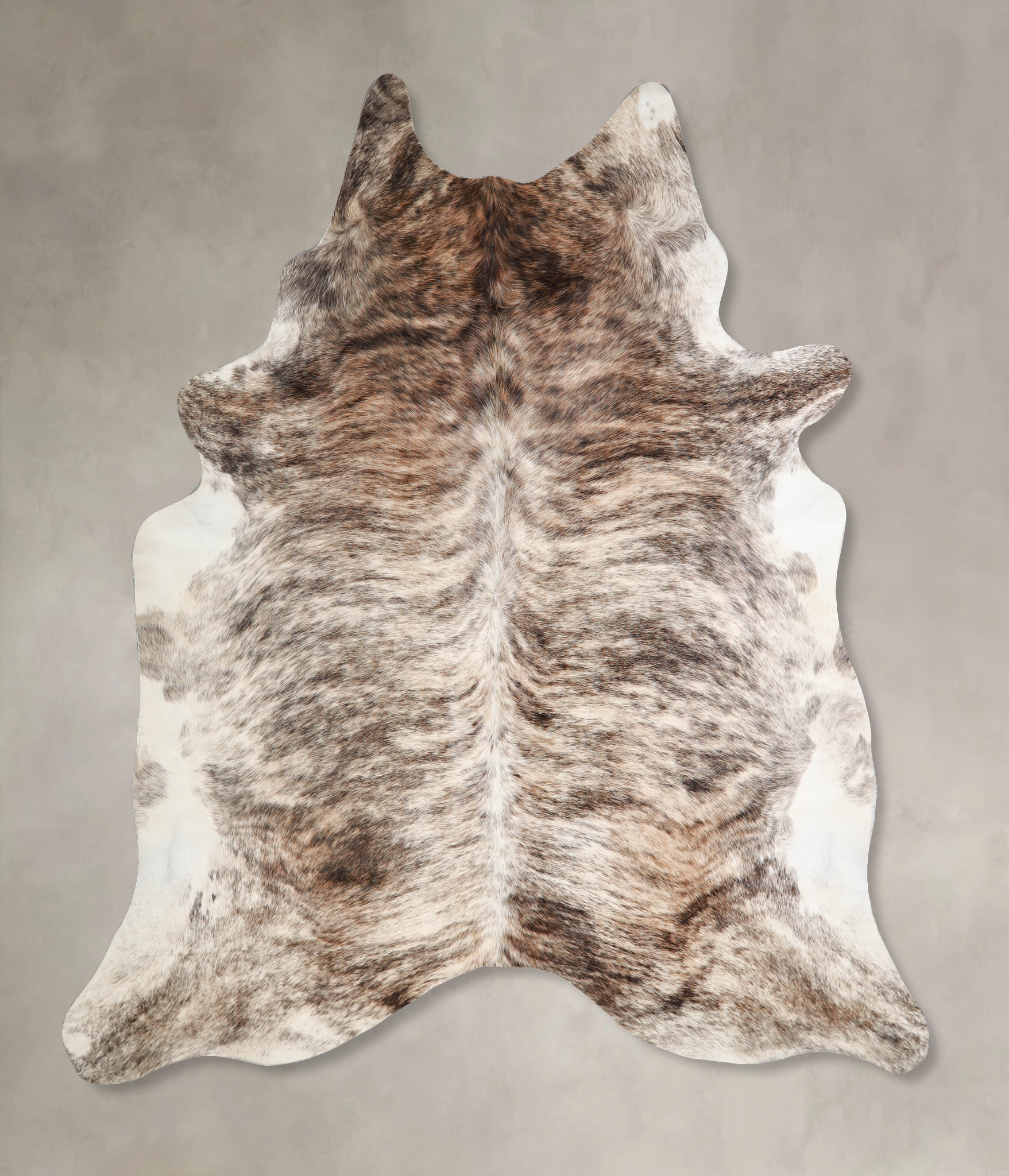 Light Brindle Cowhide Rug #A34335