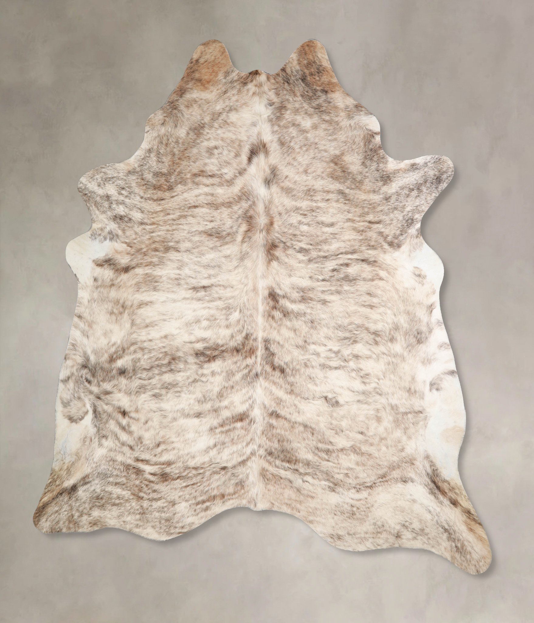 Light Brindle Cowhide Rug #A34337