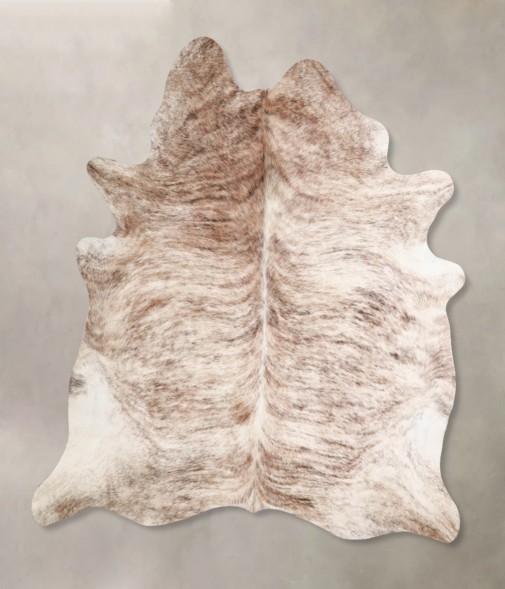 Light Brindle Cowhide Rug #A34476