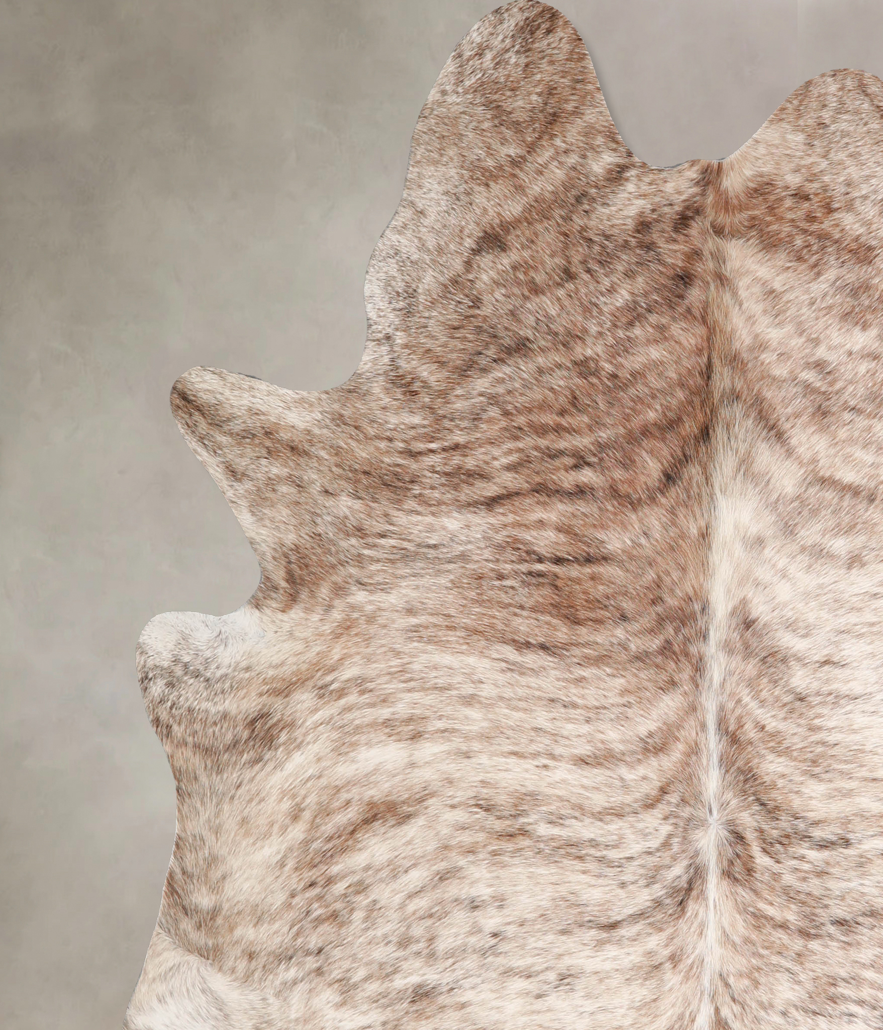 Light Brindle Cowhide Rug #A34476