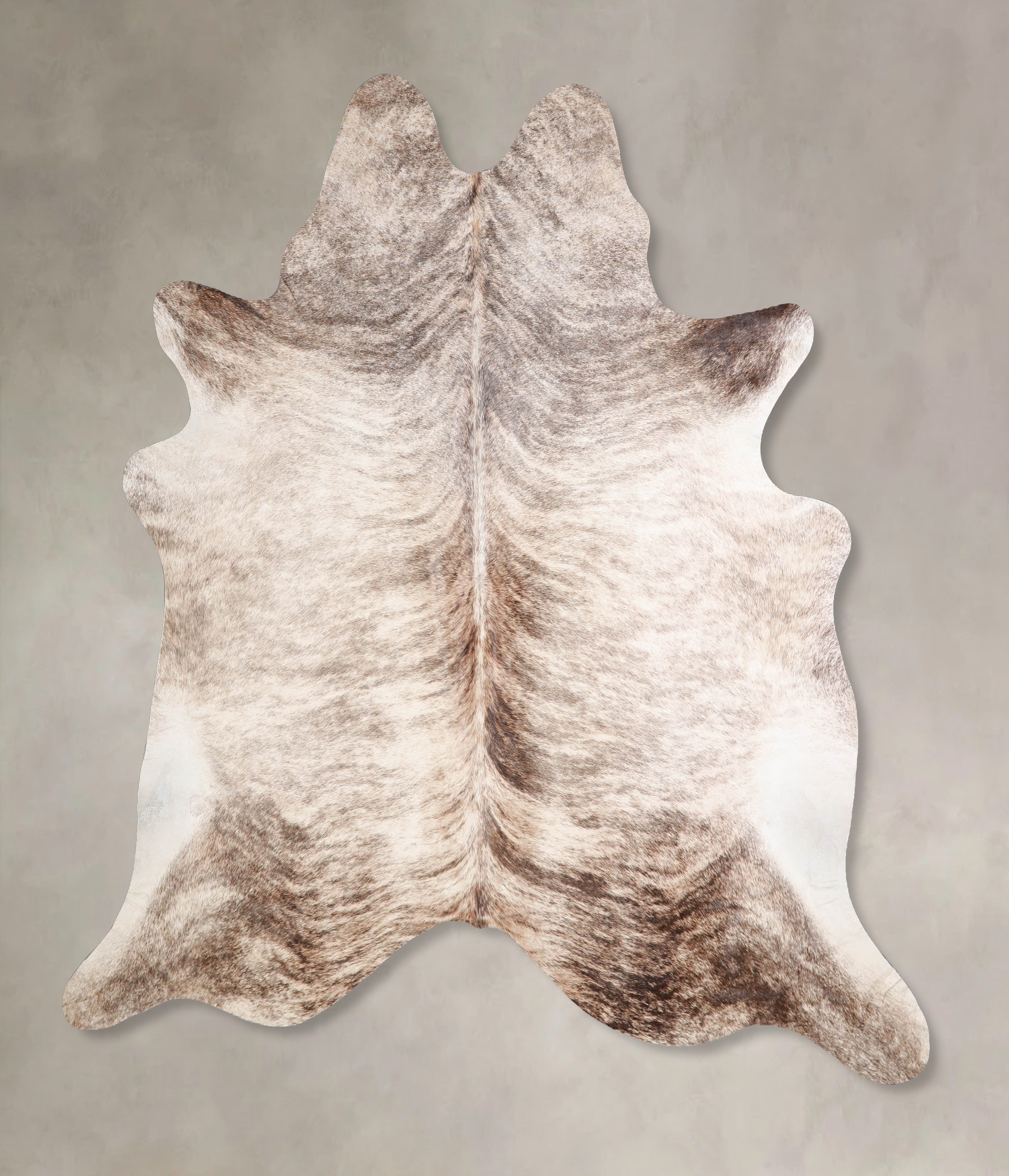 Light Brindle Cowhide Rug #A34502