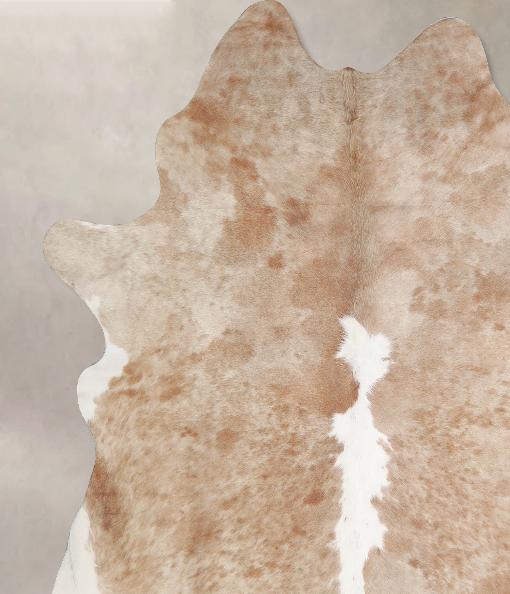 Beige and White Cowhide Rug #A34516