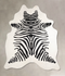 Zebra X-Large Brazilian Cowhide Rug 7'4