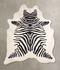 Zebra X-Large Brazilian Cowhide Rug 7'3