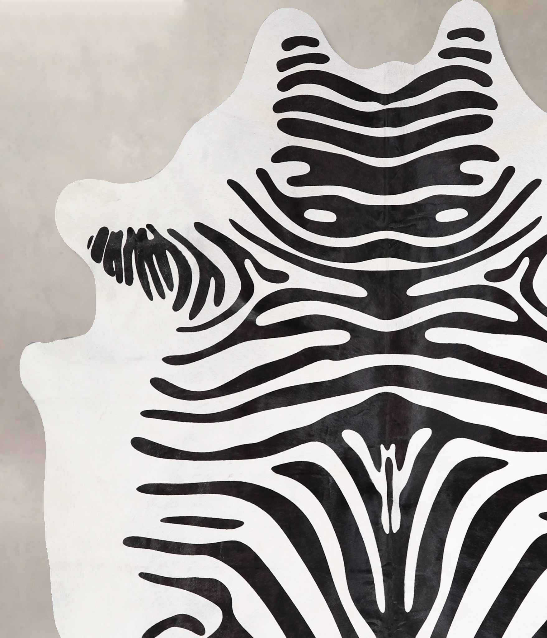 Zebra Cowhide Rug #A34546