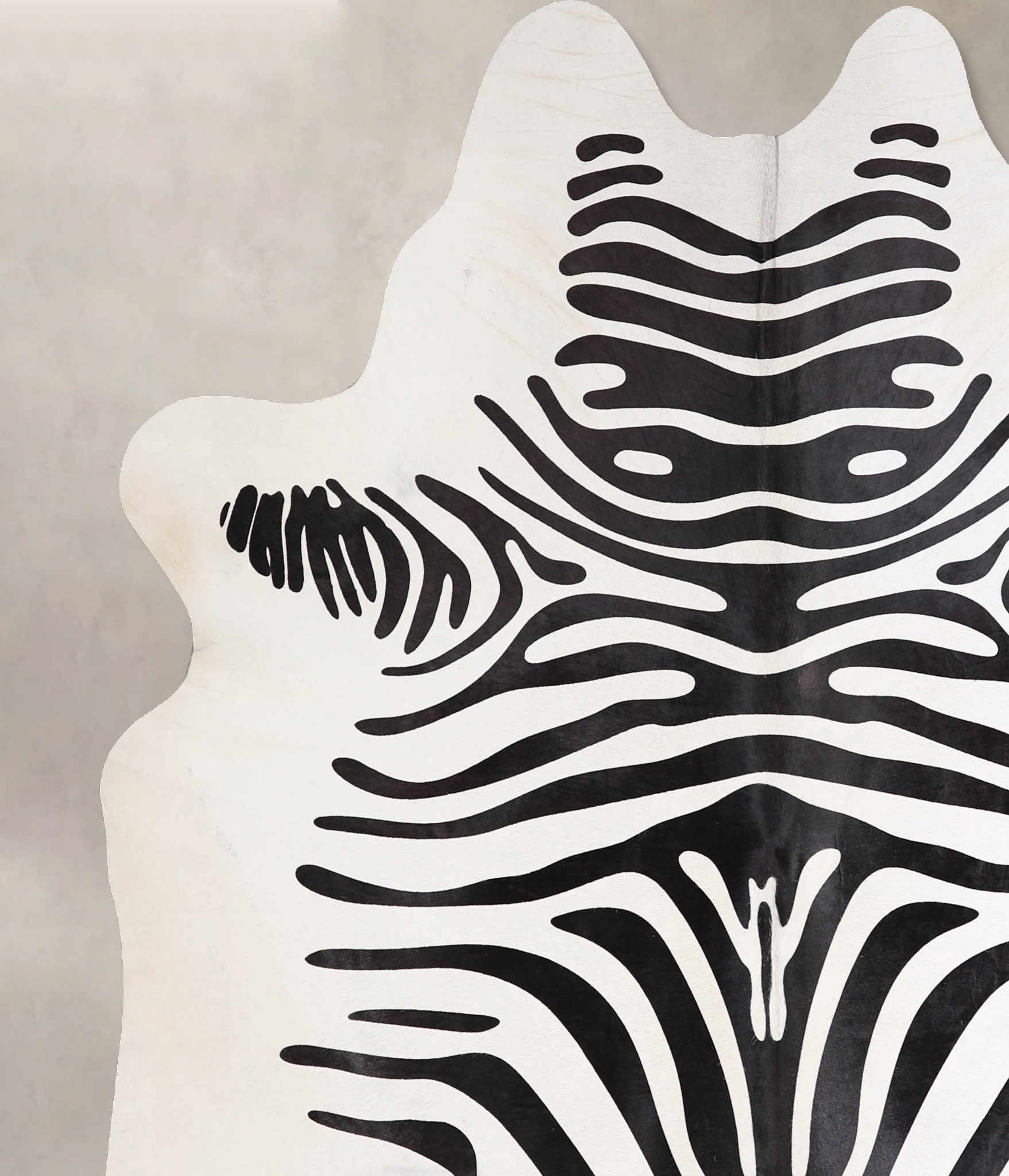 Zebra Cowhide Rug #A34550