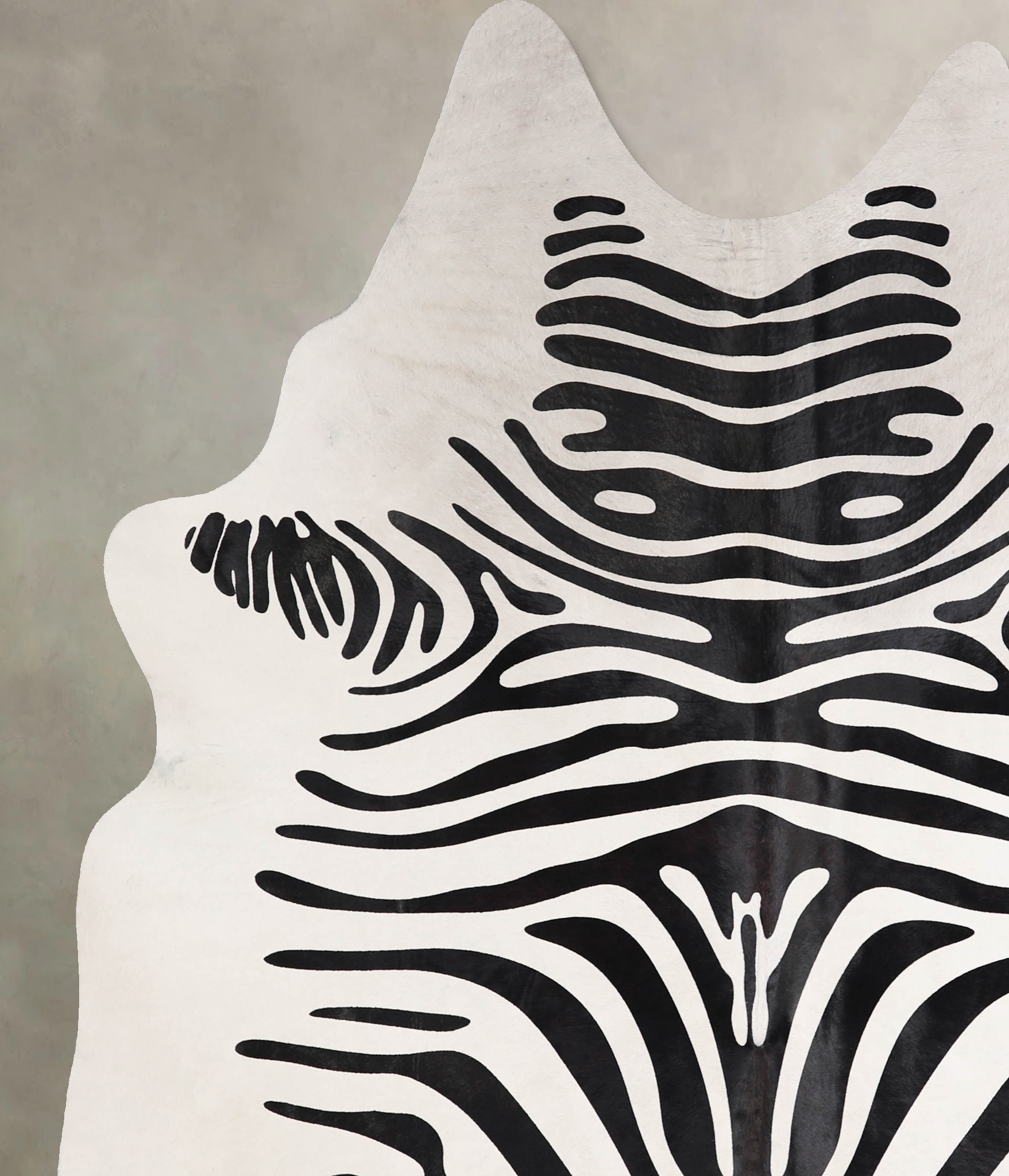 Zebra Cowhide Rug #A34555