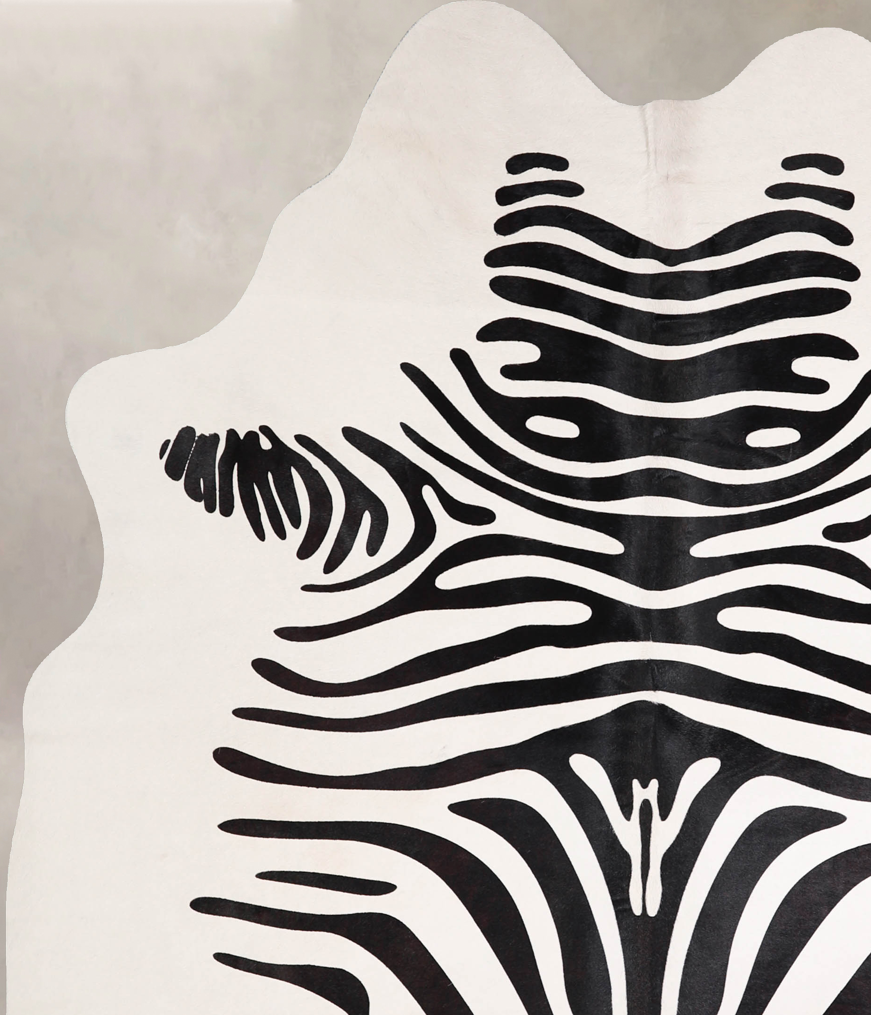 Zebra Cowhide Rug #A34557