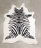 Zebra X-Large Brazilian Cowhide Rug 7'7