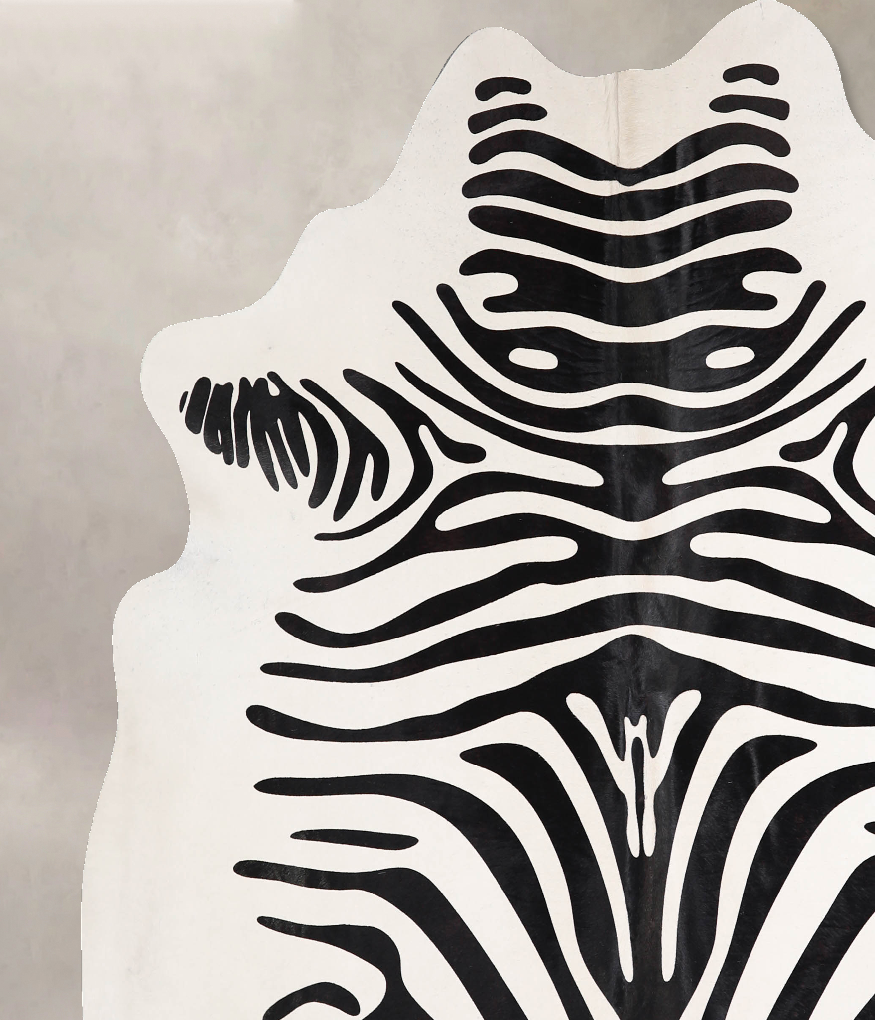 Zebra Cowhide Rug #A34563