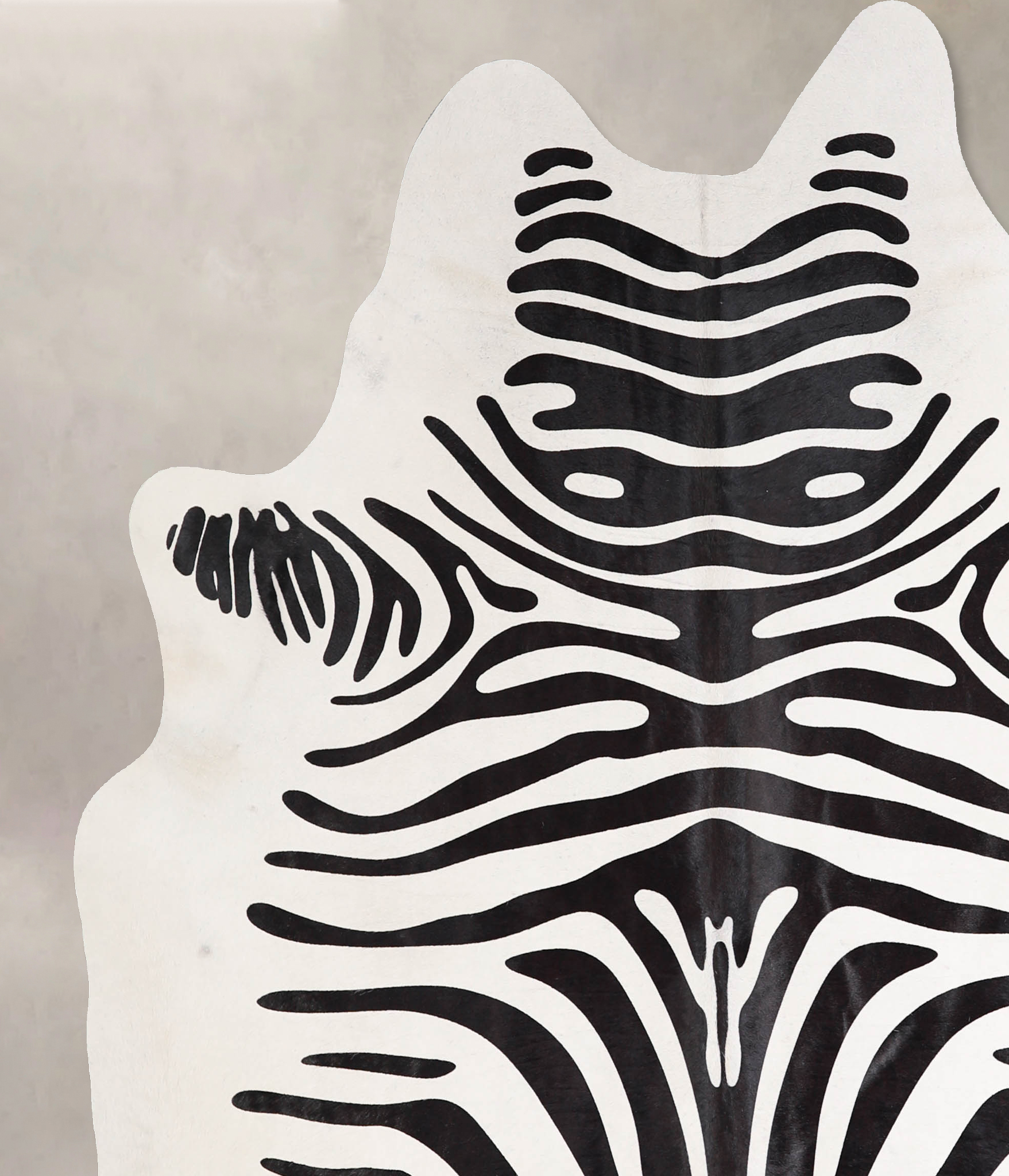 Zebra Cowhide Rug #A34564