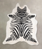 Zebra X-Large Brazilian Cowhide Rug 7'0