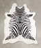 Zebra X-Large Brazilian Cowhide Rug 7'2