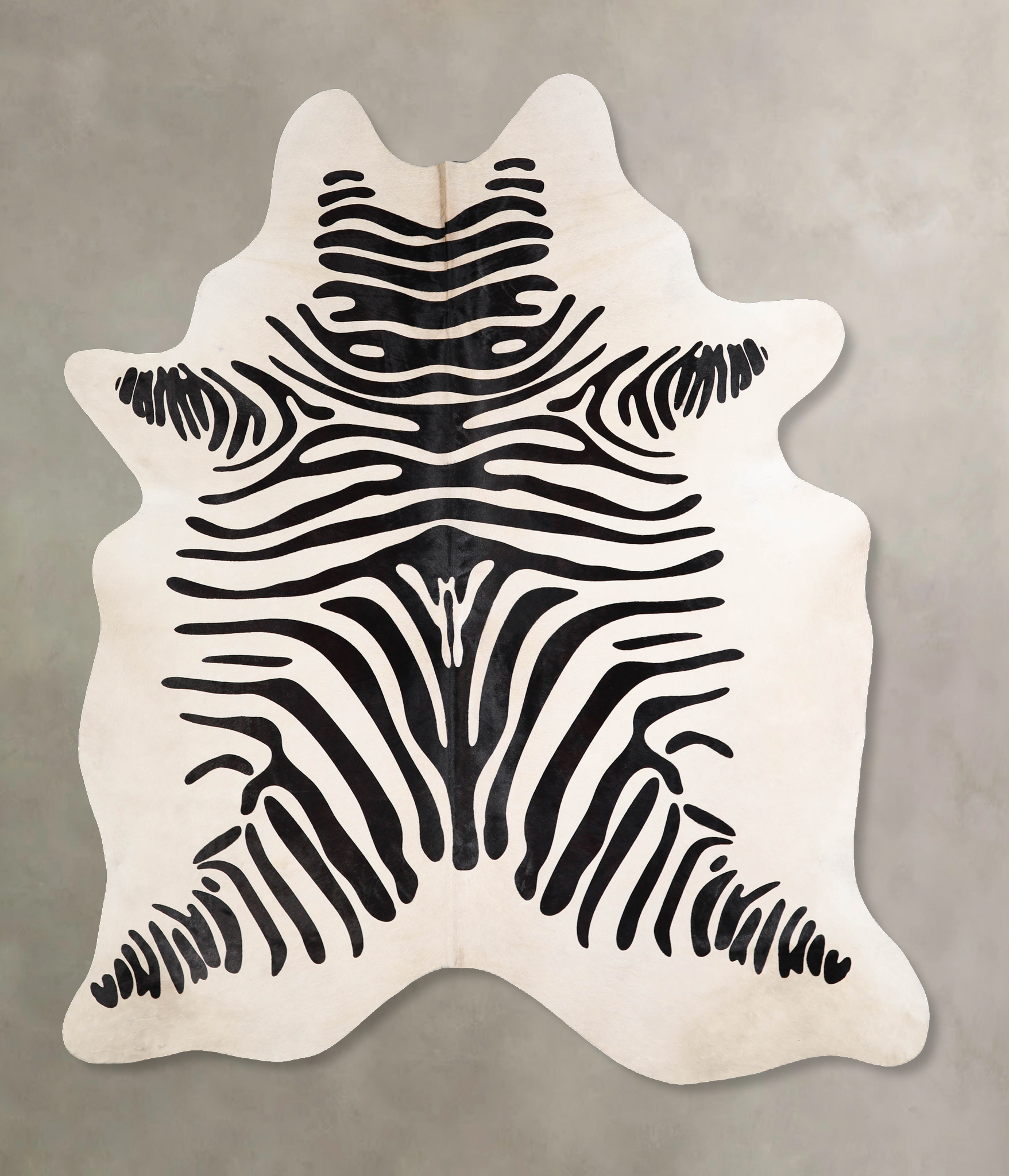 Zebra Cowhide Rug #A34570