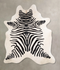 Zebra X-Large Brazilian Cowhide Rug 7'3