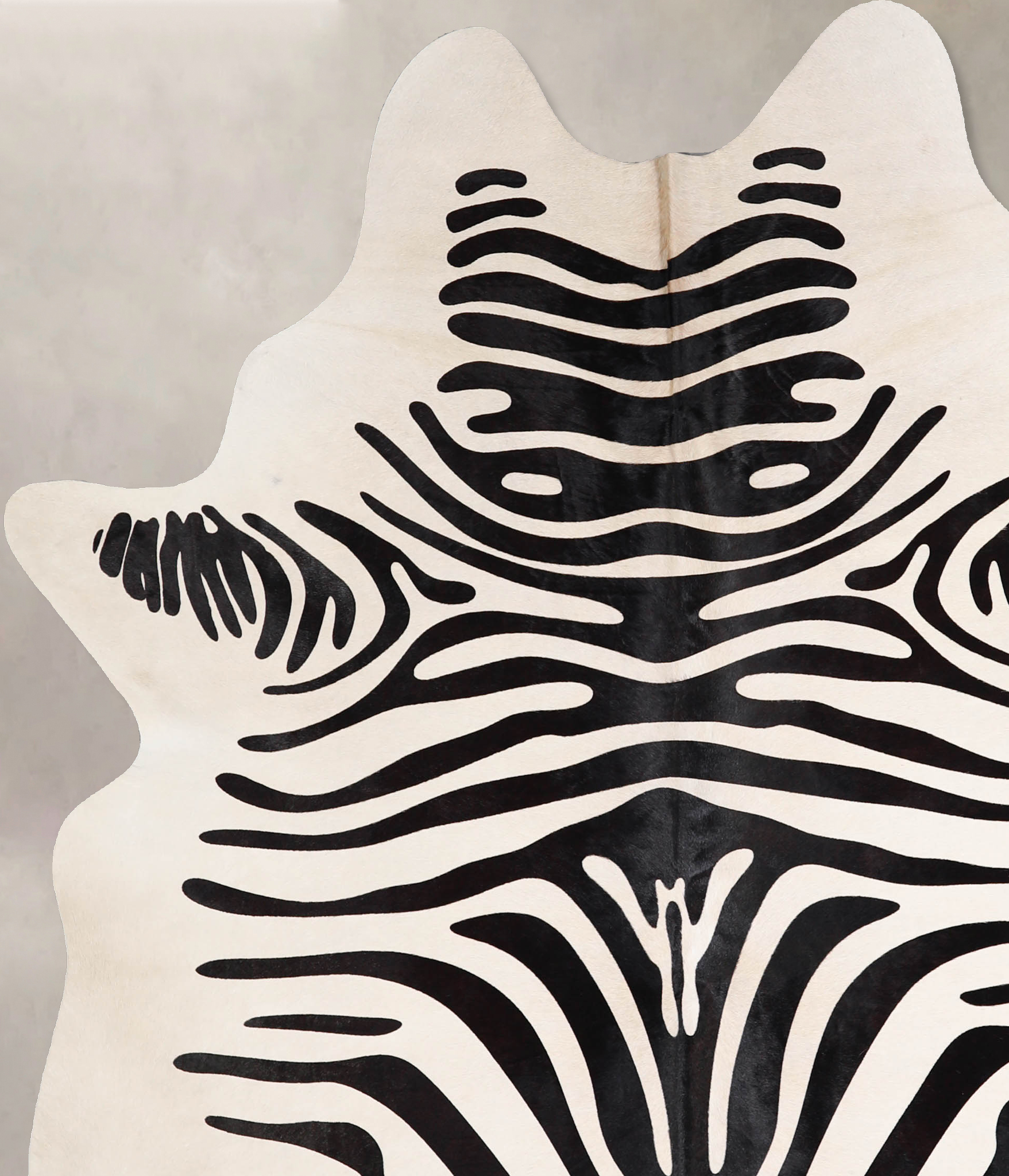 Zebra Cowhide Rug #A34570