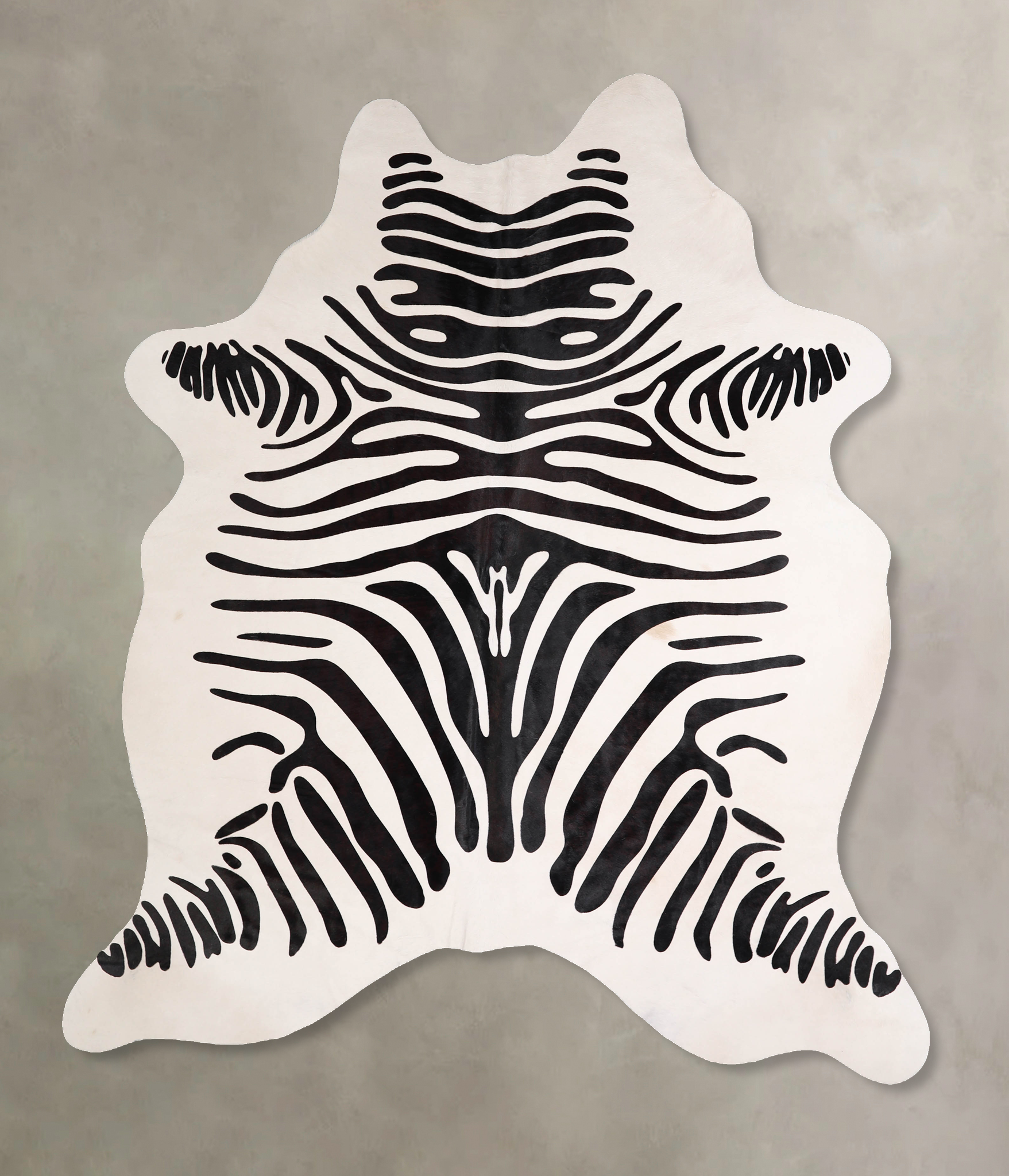 Zebra Cowhide Rug #A34574