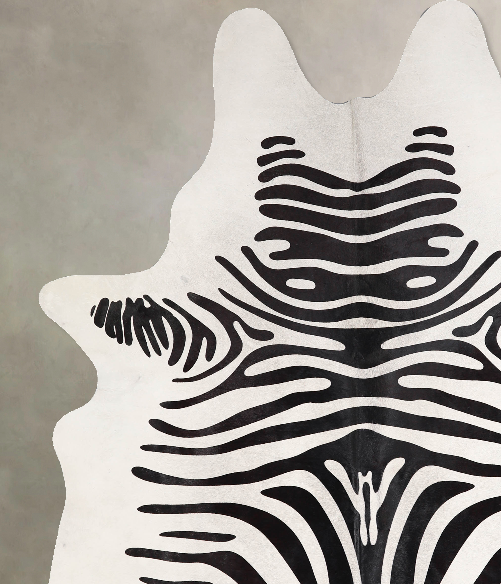 Zebra Cowhide Rug #A34575