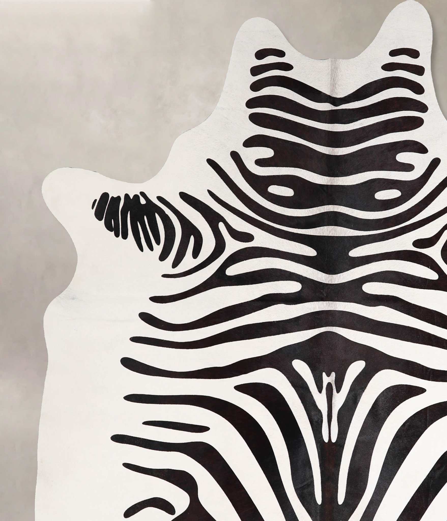 Zebra Cowhide Rug #A34576