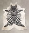 Zebra X-Large Brazilian Cowhide Rug 7'6