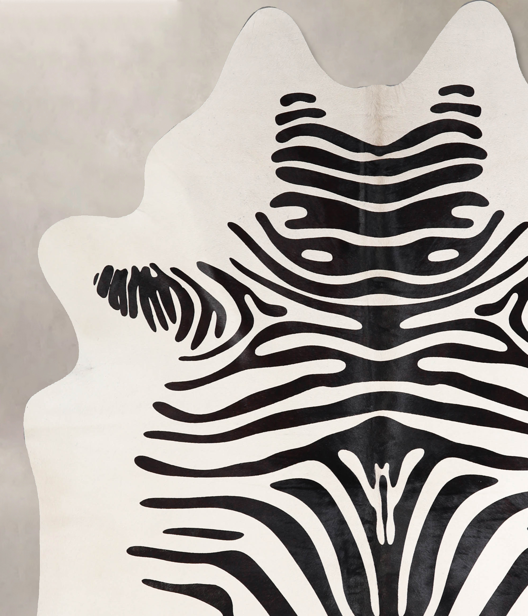 Zebra Cowhide Rug #A34590