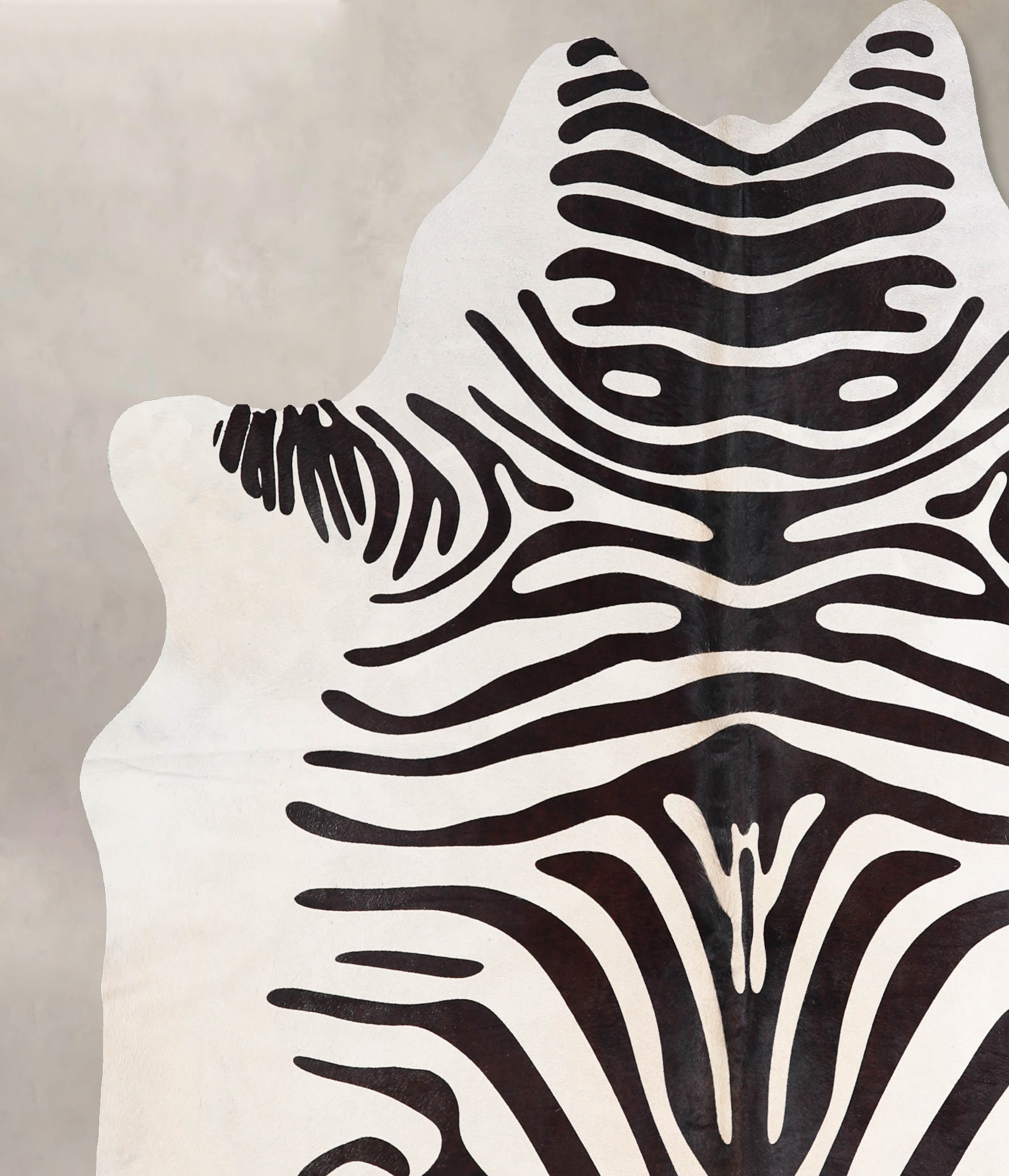 Zebra Cowhide Rug #A34591