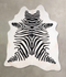 Zebra X-Large Brazilian Cowhide Rug 7'5