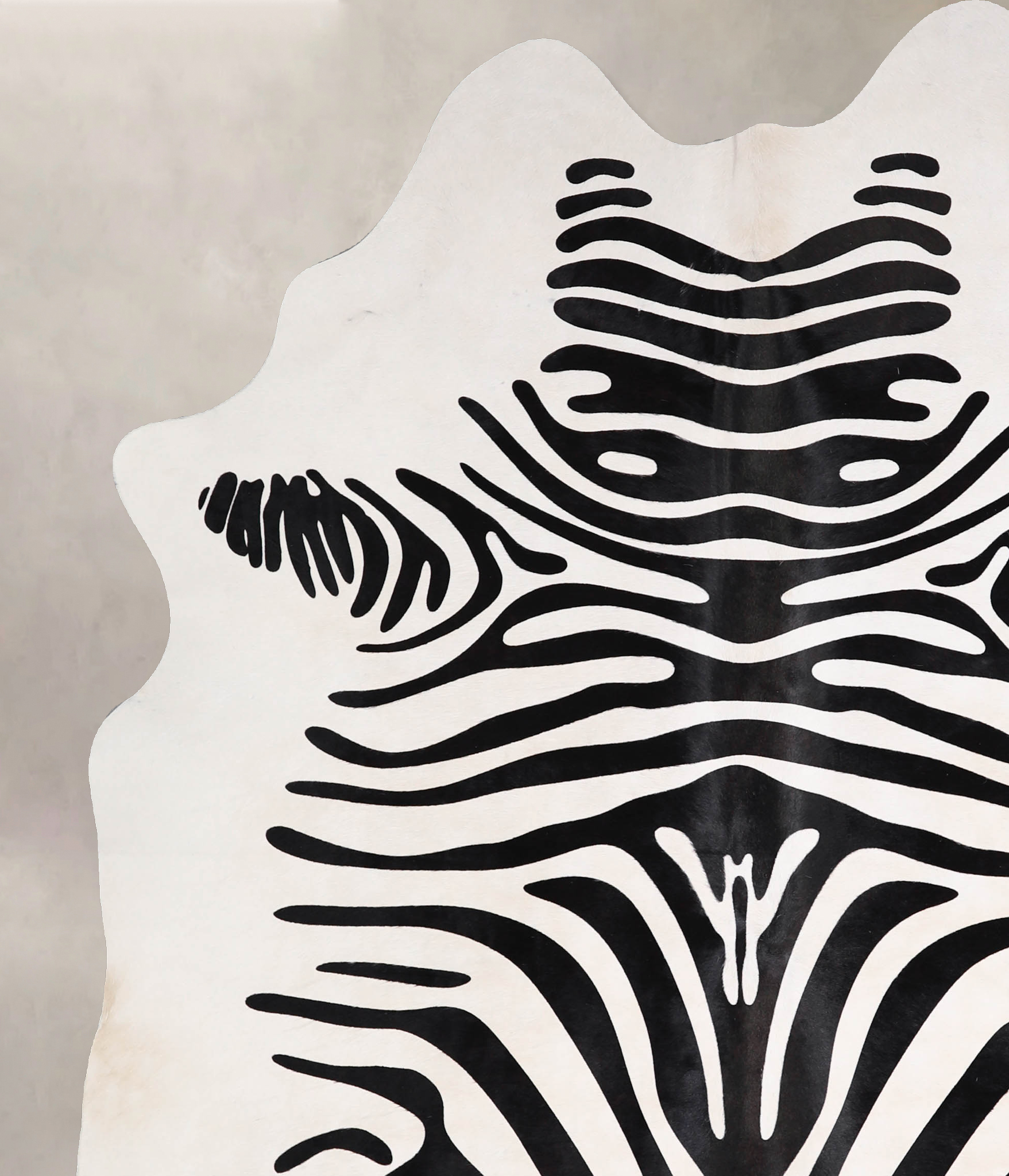 Zebra Cowhide Rug #A34598