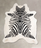 Zebra X-Large Brazilian Cowhide Rug 7'5