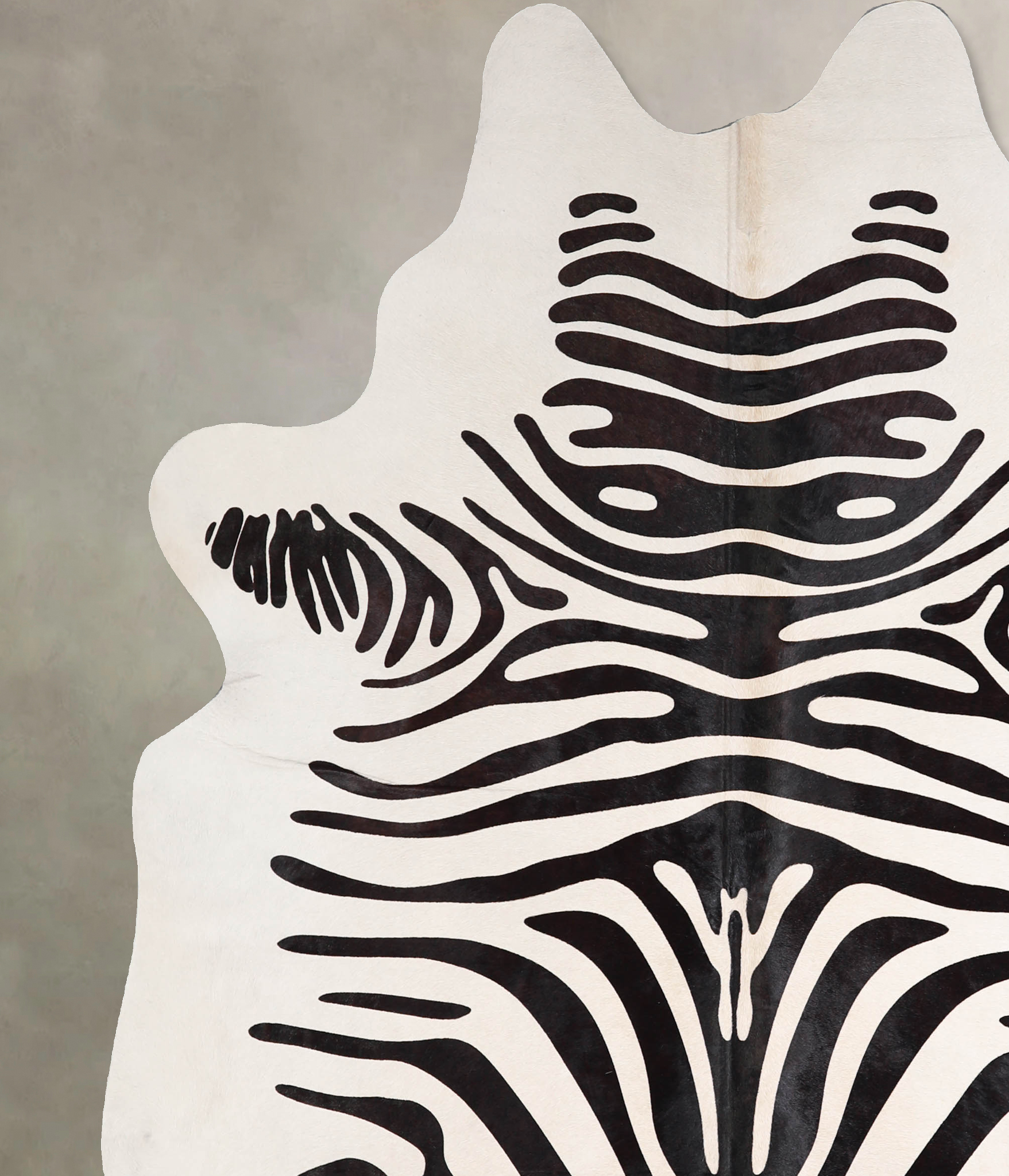 Zebra Cowhide Rug #A34602