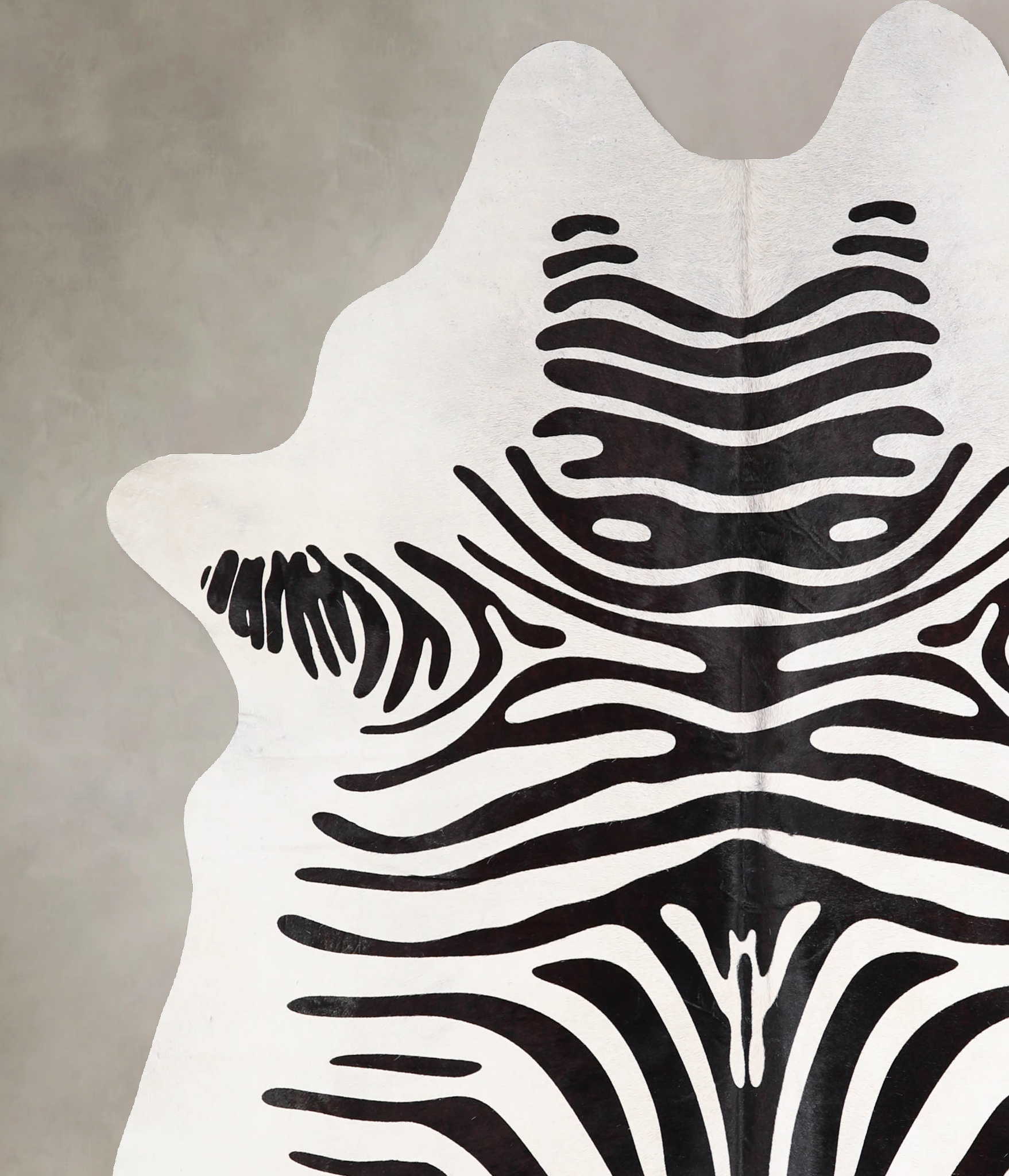 Zebra Cowhide Rug #A34603