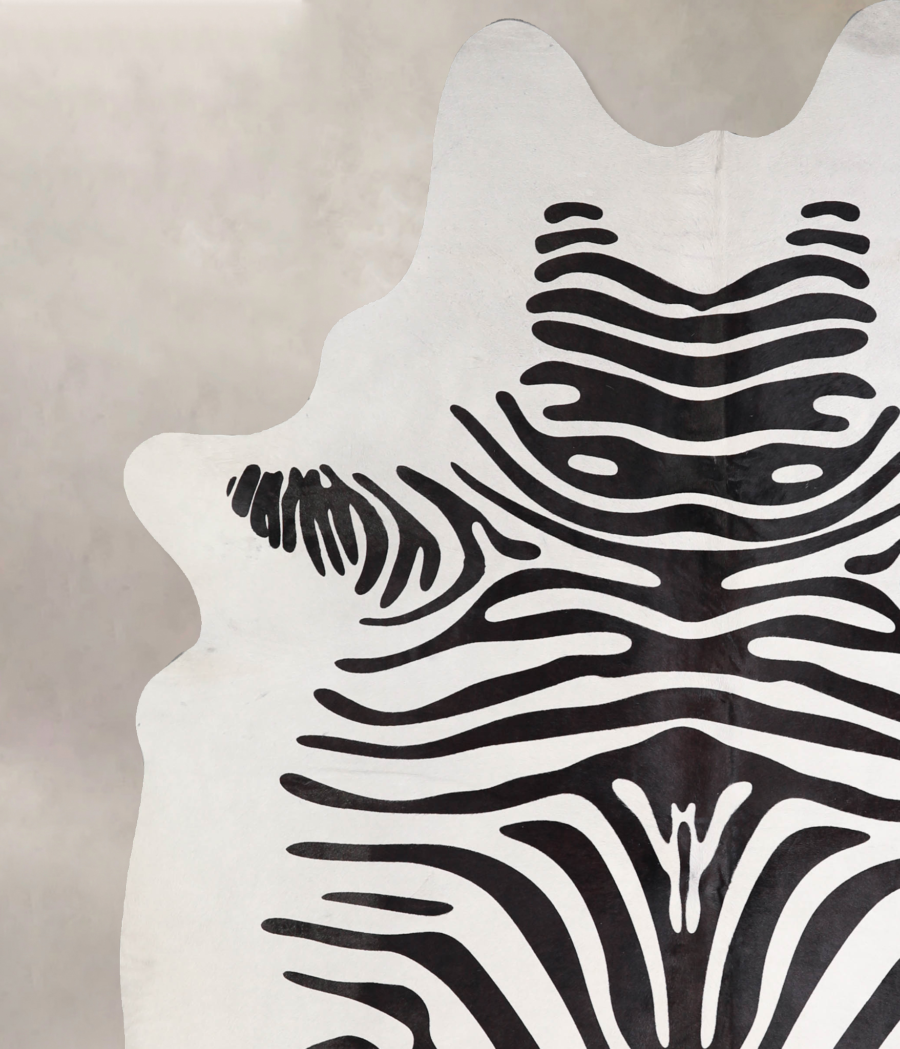 Zebra Cowhide Rug #A34605