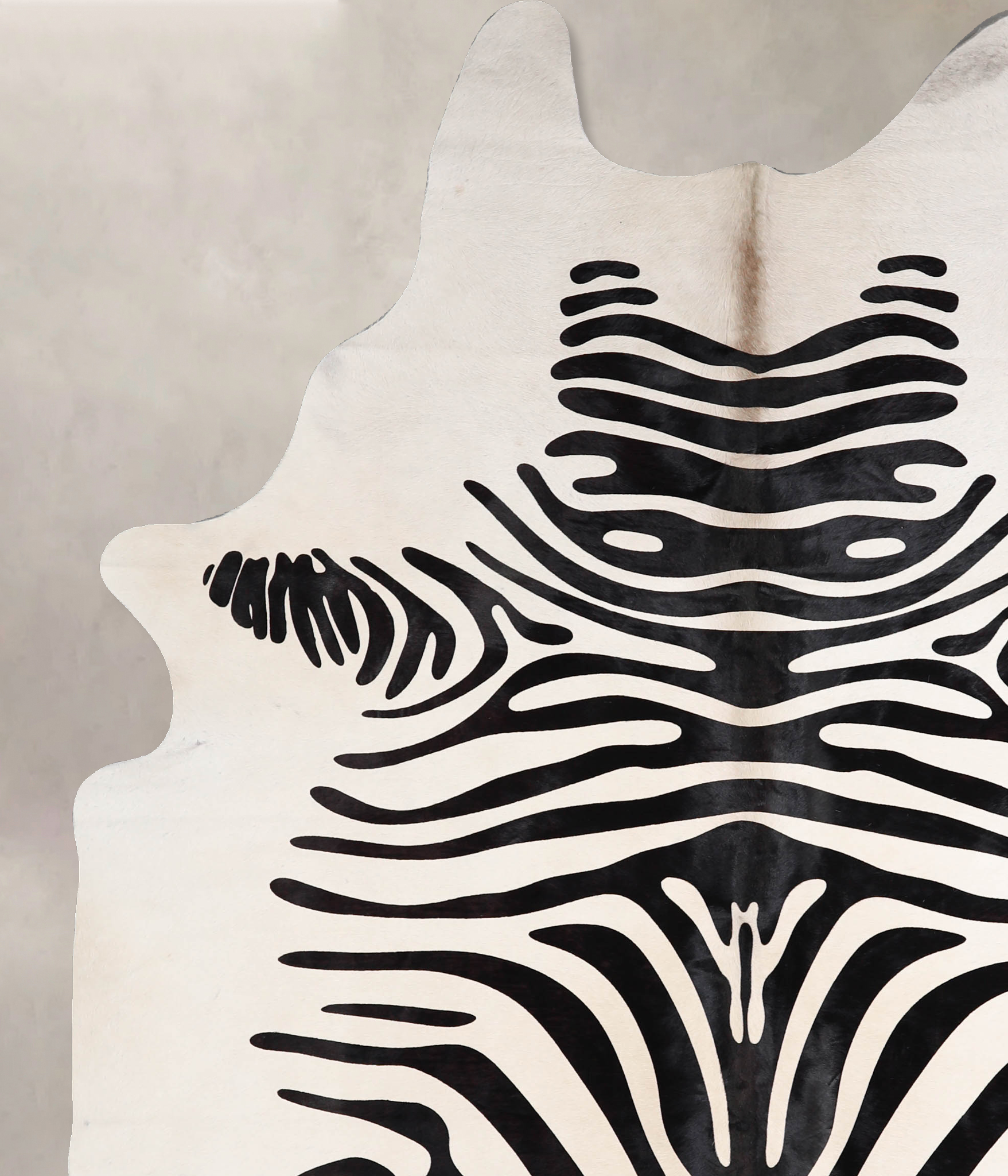 Zebra Cowhide Rug #A34609