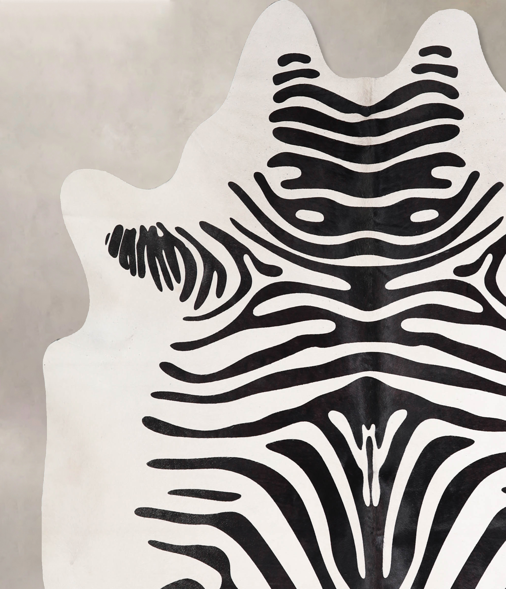 Zebra Cowhide Rug #A34610