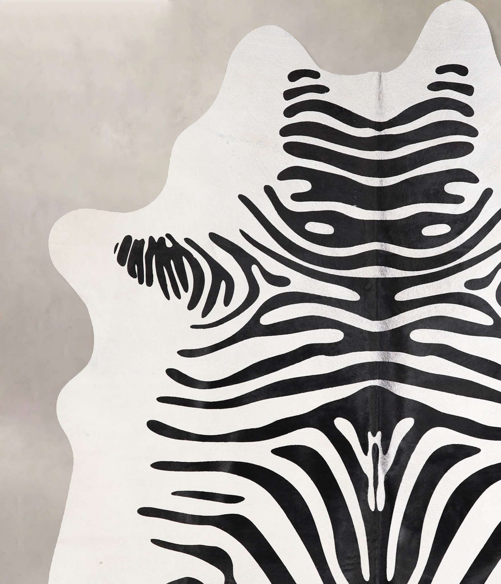 Zebra Cowhide Rug #A34611