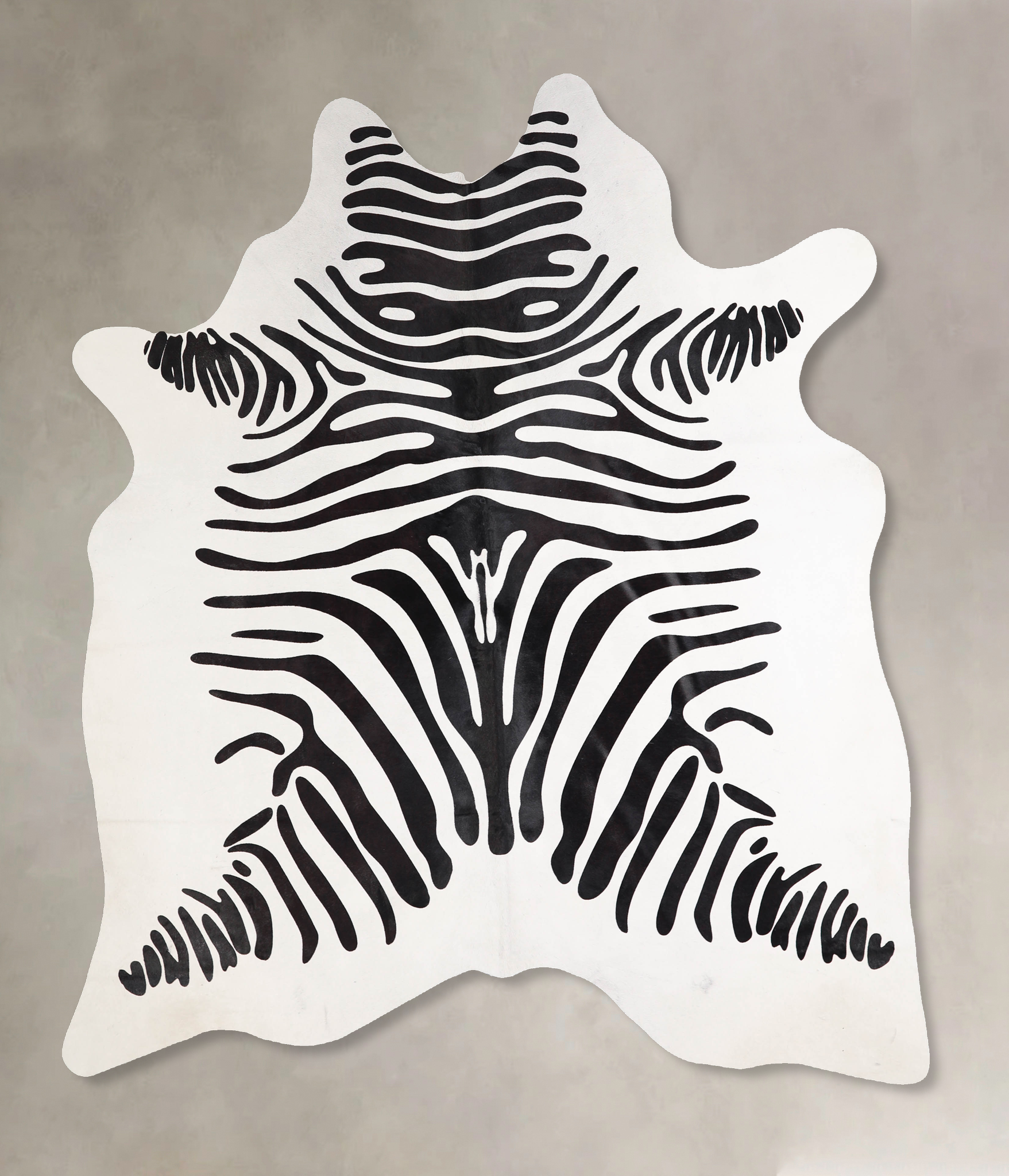 Zebra Cowhide Rug #A34613