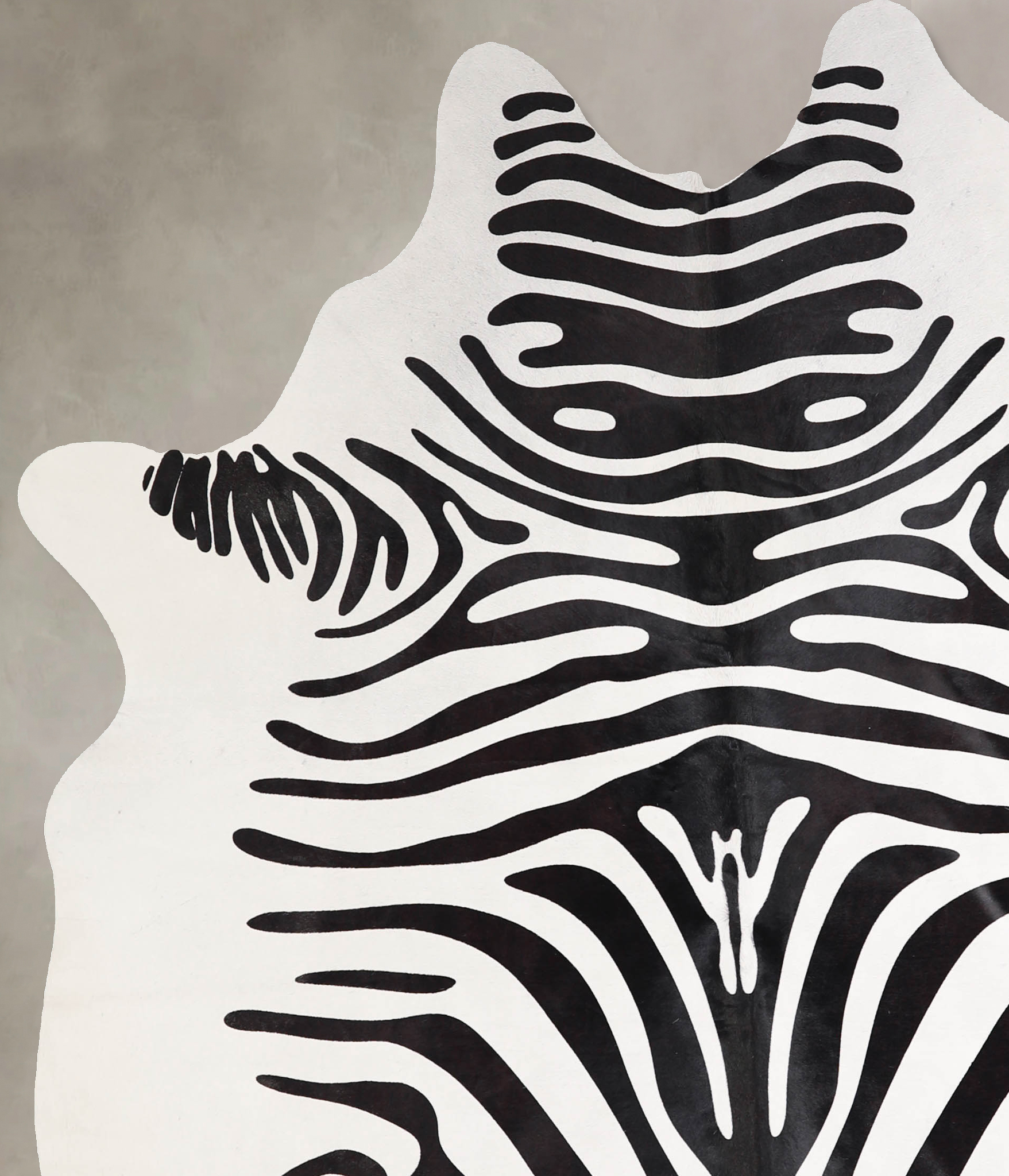 Zebra Cowhide Rug #A34613