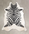 Zebra X-Large Brazilian Cowhide Rug 7'3