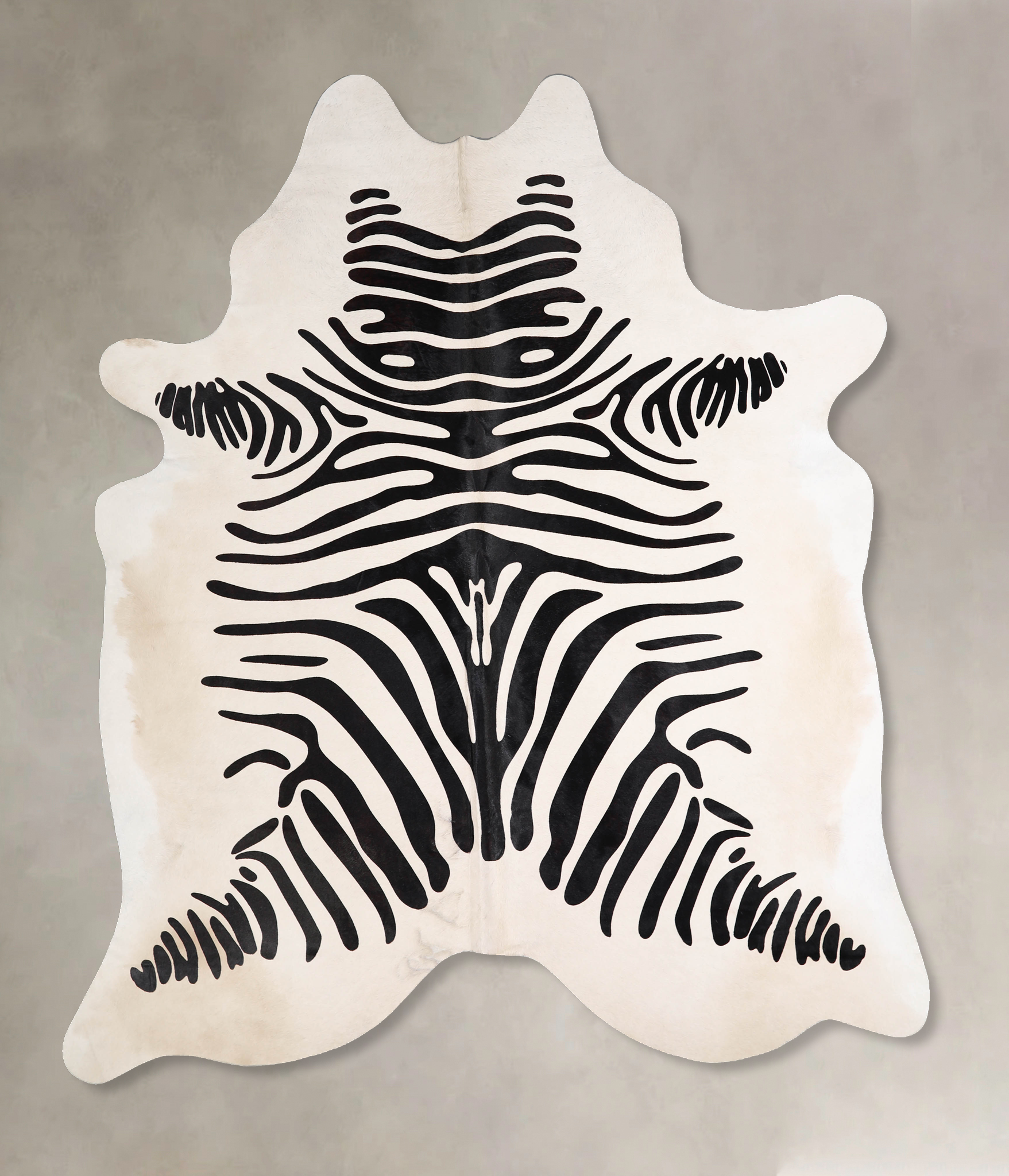 Zebra Cowhide Rug #A34616