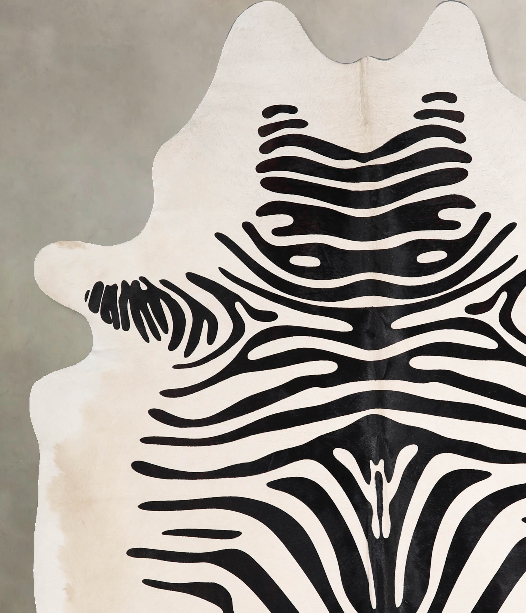 Zebra Cowhide Rug #A34616