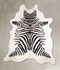 Zebra X-Large Brazilian Cowhide Rug 7'6