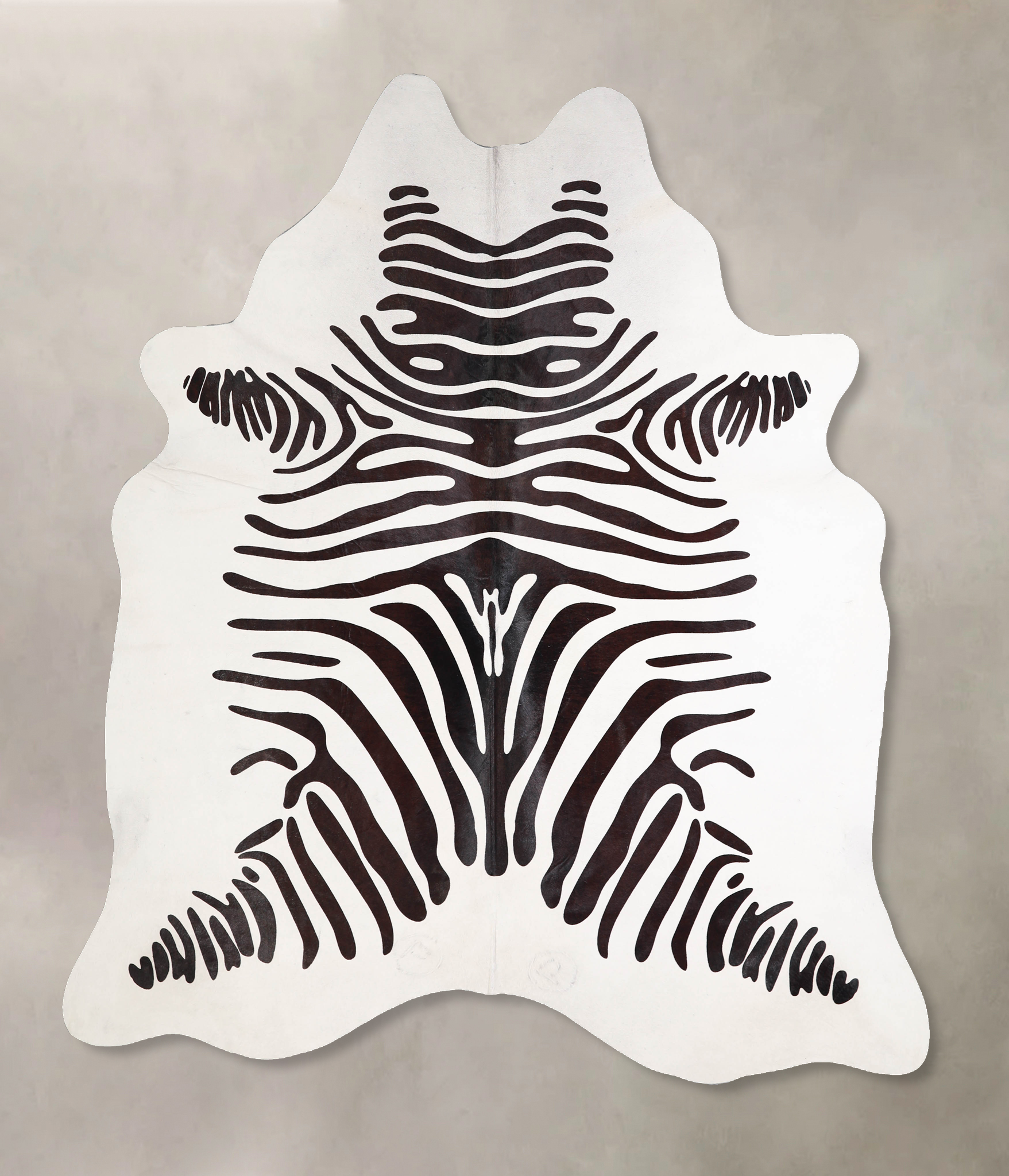 Zebra Cowhide Rug #A34619