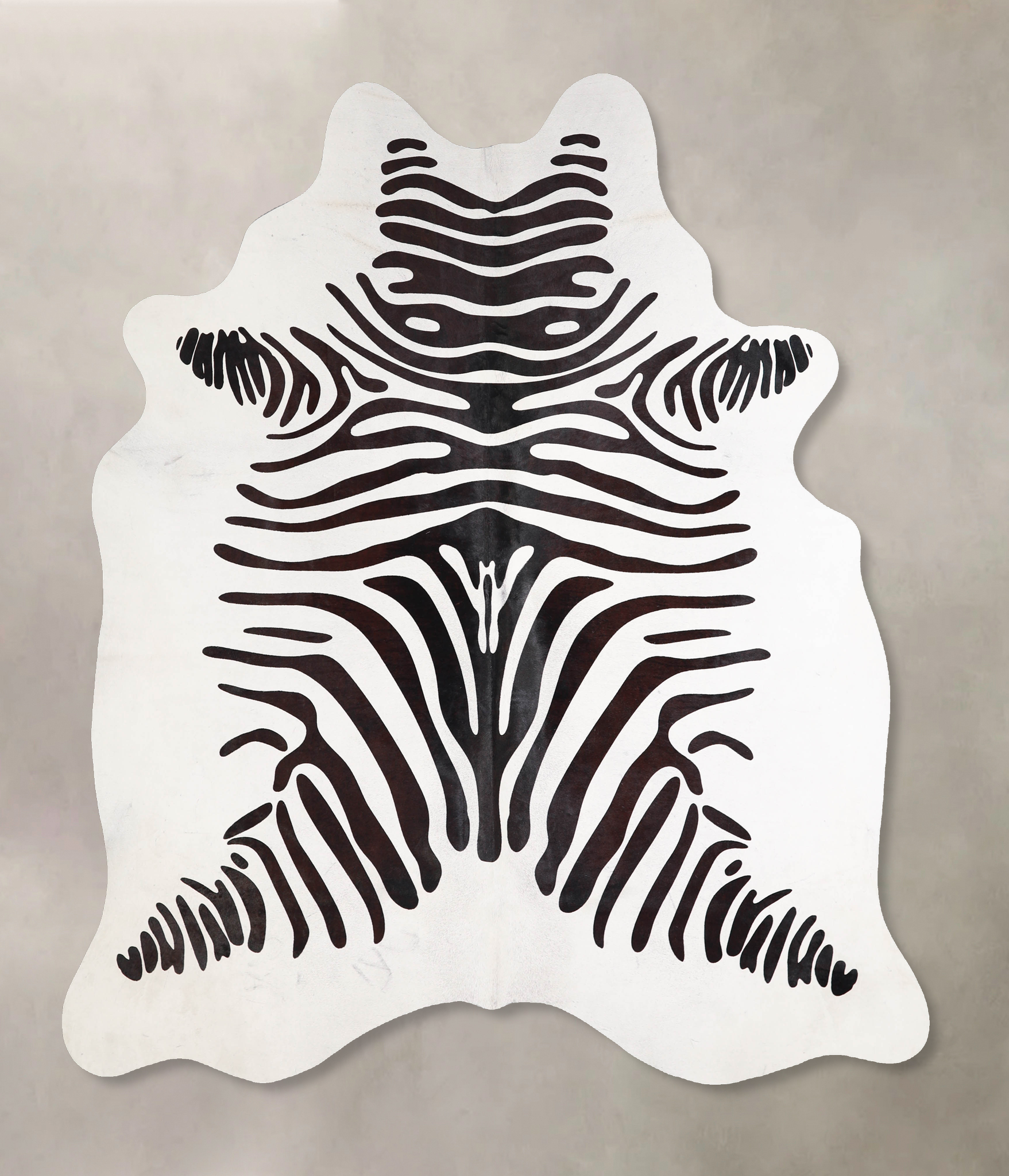 Zebra Cowhide Rug #A34620